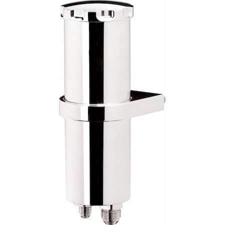 Billet Specialties Power Steering Reservoir with Bracket Smooth BSP77910